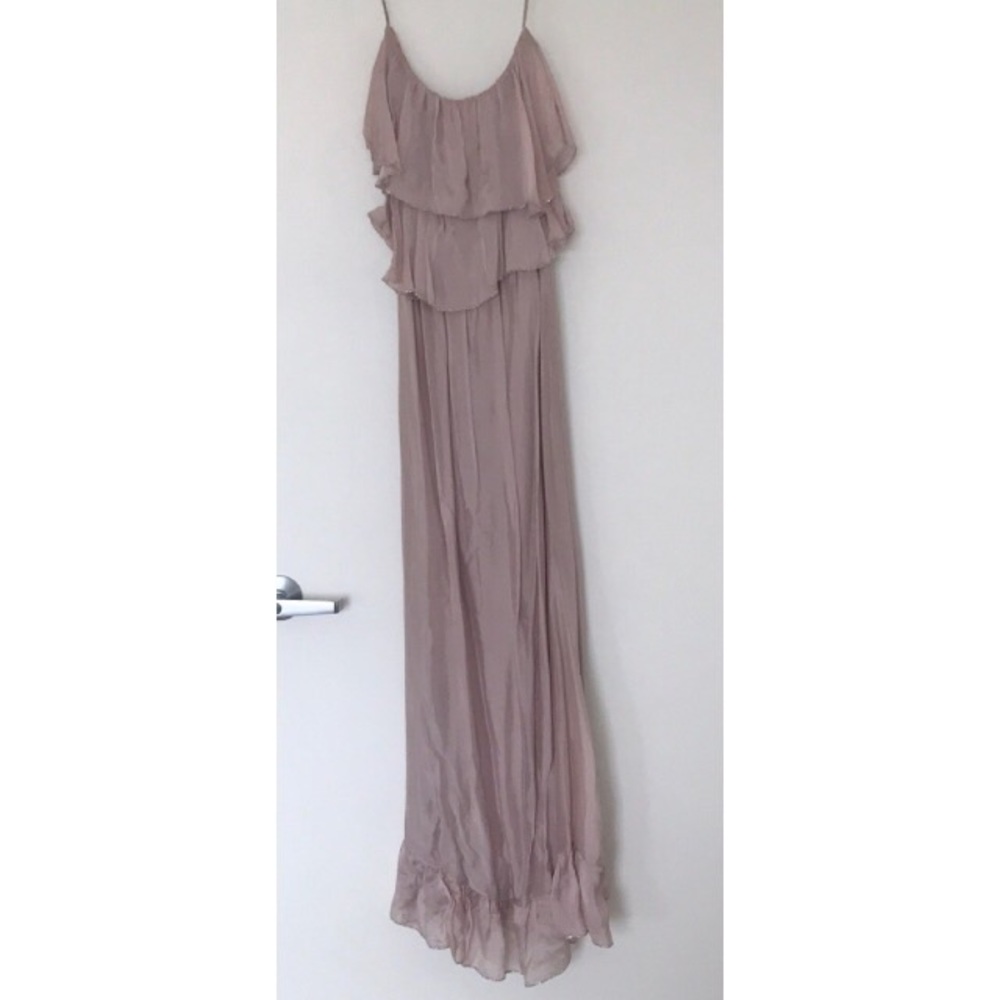 Aquavita Resort Olympia shimmer maxi dress